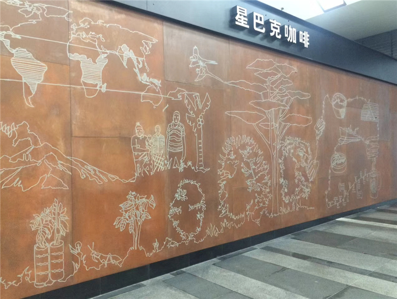 巨鹿耐候钢幕墙